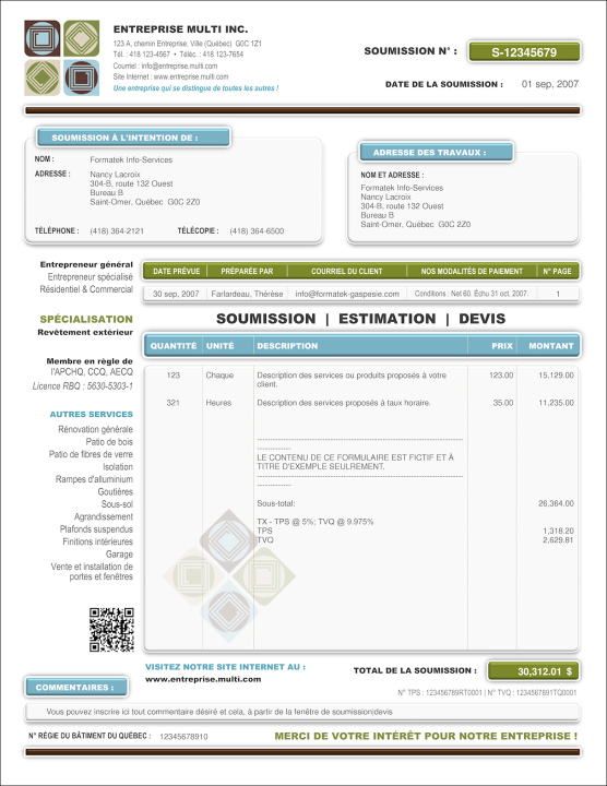 SAGE 50 | ESTIMATION | # M1CT23X-2